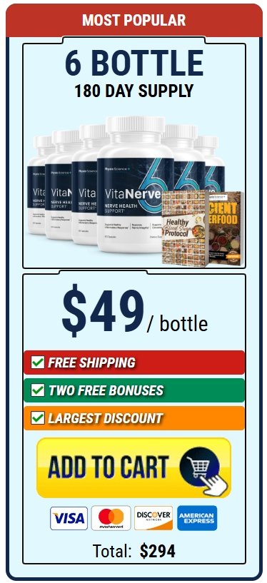 VitaNerve6 Price 6 Bottles
